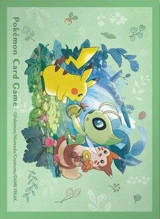 Pokemon TCG: Pokemon Center Japan Exclusive Card Sleeves - Gift of the Forest (64-Pack)