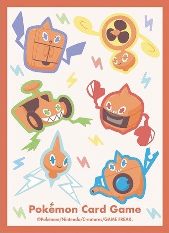 Pokemon TCG: Pokemon Center Japan Exclusive Card Sleeves - Form Change?! Rotom (64-Pack)