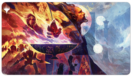 The Brothers' War Urza's Command Standard Gaming Playmat for Magic: The Gathering