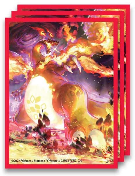 Pokemon TCG: Sword & Shield Ultra-Premium Collection: Charizard Card Sleeves (65 Pack)