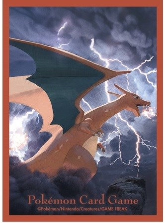 Pokemon TCG: Pokemon Center Japan Exclusive Card Sleeves - Flying Charizard (64-Pack)