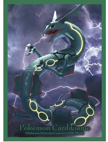 Pokemon TCG: Pokemon Center Japan Exclusive Card Sleeves - Flying Rayquaza (64-Pack)
