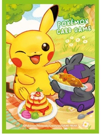 Pokemon TCG: Pokemon Center Japan Exclusive Card Sleeves - Pikachu and Morpeko (64-Pack)