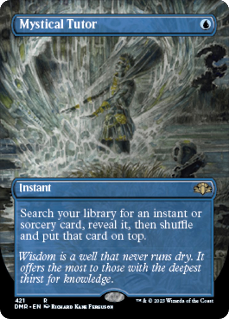 Mystical Tutor (Borderless)
