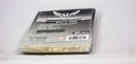 Magnum Oversized Dungeon Sleeves, pack of 100, 87x112mm, by Mayday Games.
