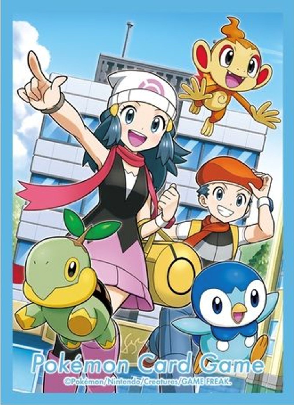 Pokemon TCG: Pokemon Center Japan Exclusive Card Sleeves - Dawn and Lucas (64-Pack)