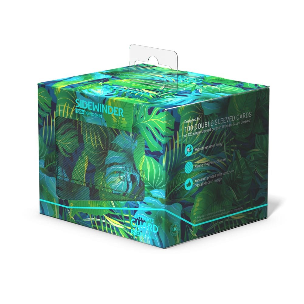 Sidewinder 100+ Floral Places Deck Box - Rainforest Green