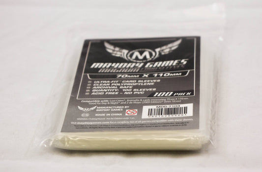 Magnum Silver Sleeve 70MM x 110MM clear card sleeves, pack of 100, unopened and sealed in plastic.