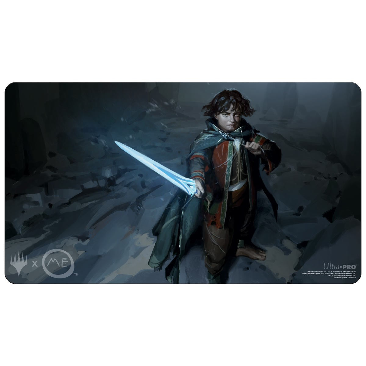 The Lord of the Rings: Tales of Middle-earth Frodo Standard Gaming Playmat for Magic: The Gathering