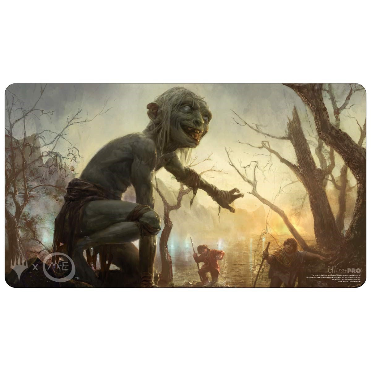 The Lord of the Rings: Tales of Middle-earth Smeagol Standard Gaming Playmat for Magic: The Gathering