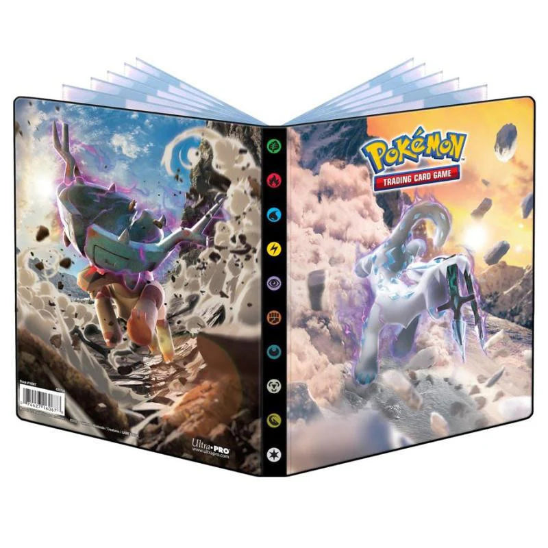 Binder 4pkt Portfolio PKM SV2 for storing Pokémon cards, with Pokémon artwork on the cover.