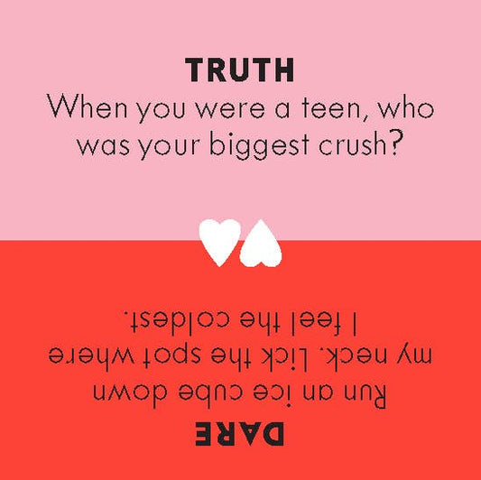 After Dinner Amusements: Truth or Dare for Couples game.