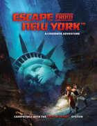 Everyday Heroes: Escape from New York game featuring the crumbling Statue of Liberty head.