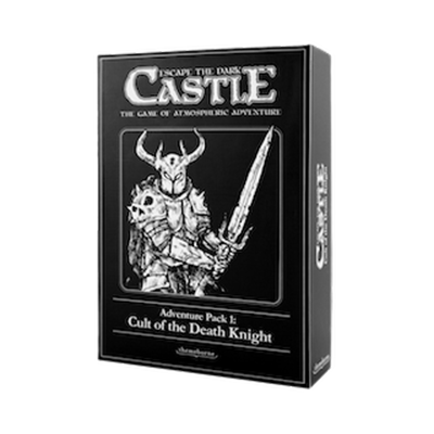 Escape the Dark Castle: Cult of the Death Knight expansion with skeletal knight holding a sword on cover.