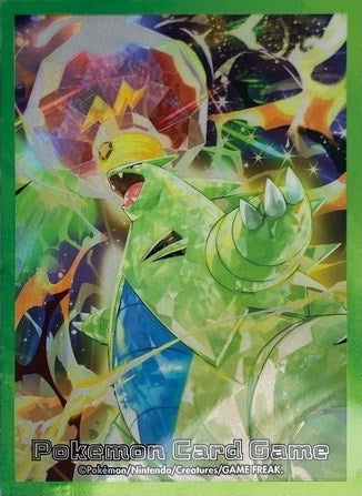 Pokemon TCG: Pokemon Center Japan Exclusive Card Sleeves - Terastal Tyranitar (64-Pack)