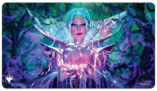 Wilds of Eldraine Crystal Apple Holofoil Gaming Playmat for Magic: The Gathering