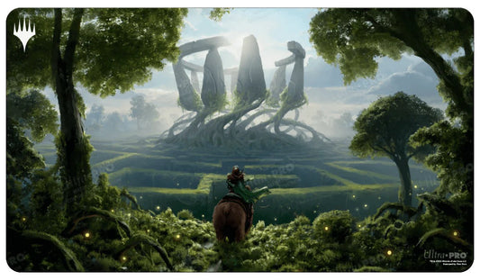Wilds of Eldraine Virtue of Strength Standard Gaming Playmat for Magic: The Gathering