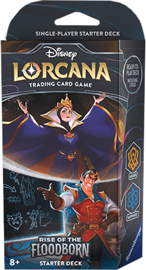 Disney Lorcana: Rise of the Floodborn Starter Deck (Amber & Sapphire) [2 - 000]