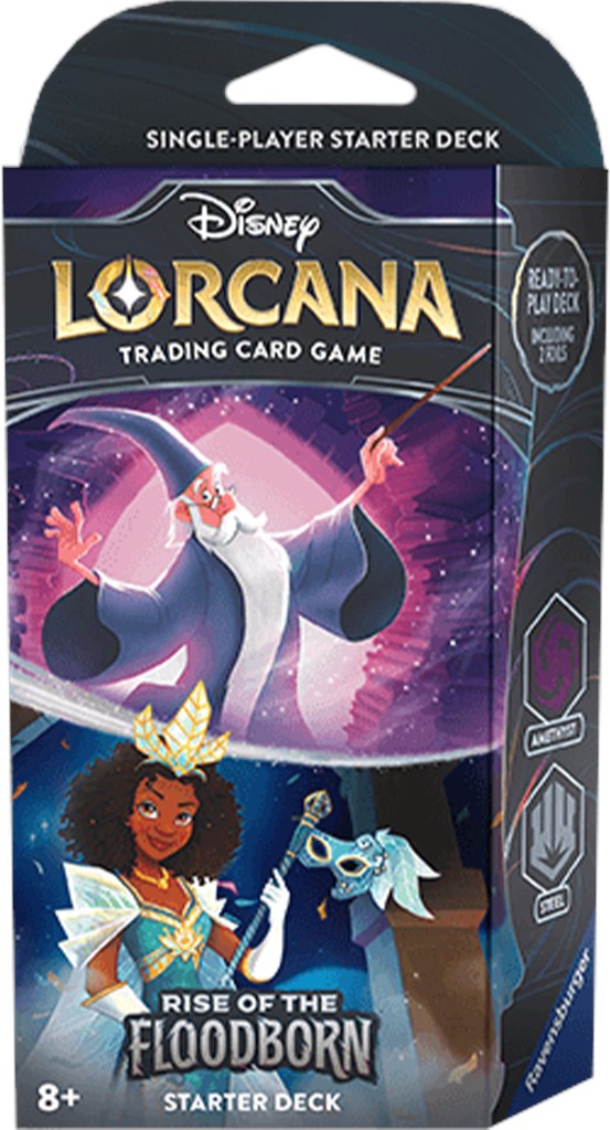 Disney Lorcana: Rise of the Floodborn Starter Deck (Amethyst & Steel) [2 - 000]