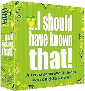 I should have known that trivia card game in a green box.
