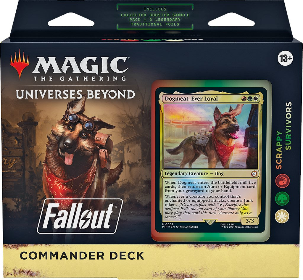 Universes Beyond: Fallout - Scrappy Survivors Commander Deck [PIP - N/A]