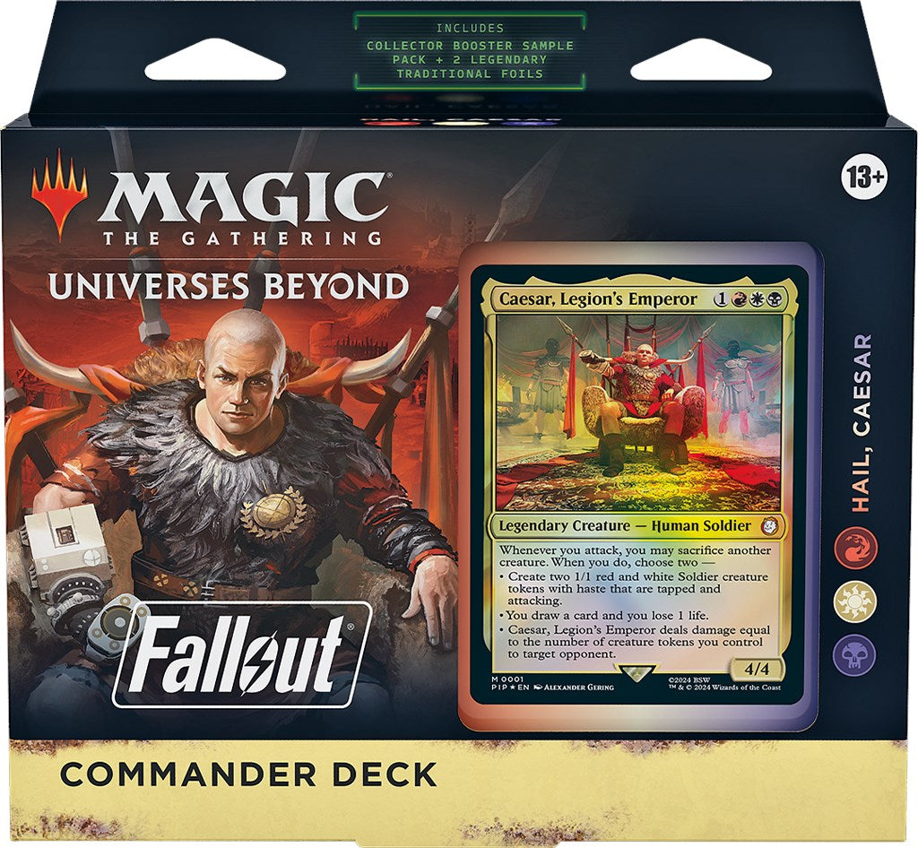 Universes Beyond: Fallout - Hail, Caesar Commander Deck [PIP - N/A]