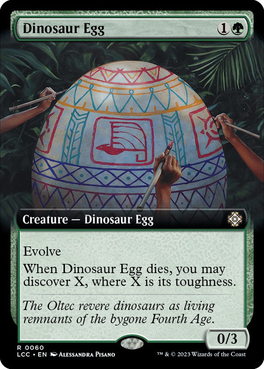 Dinosaur Egg (Extended Art)