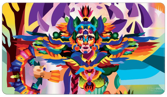 The Lost Caverns of Ixalan Huatli, Poet of Unity Standard Gaming Playmat for Magic: The Gathering