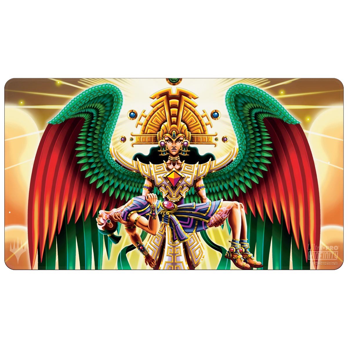 The Lost Caverns of Ixalan Resplendent Angel Standard Gaming Playmat for Magic: The Gathering