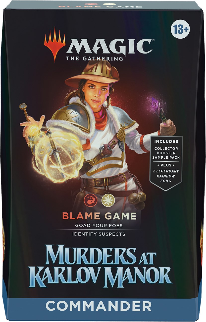 Murders at Karlov Manor Commander Deck - Blame Game [MKC]