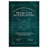 D&D 5E Book of Proactive Roleplaying with ornate cover and fantasy symbols, focused on player-driven narrative.