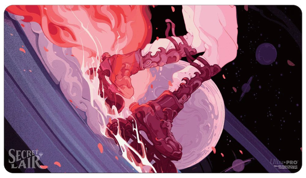 Secretversary 2023: Through the Wormhole Lightning Greaves Standard Gaming Playmat for Magic: The Gathering