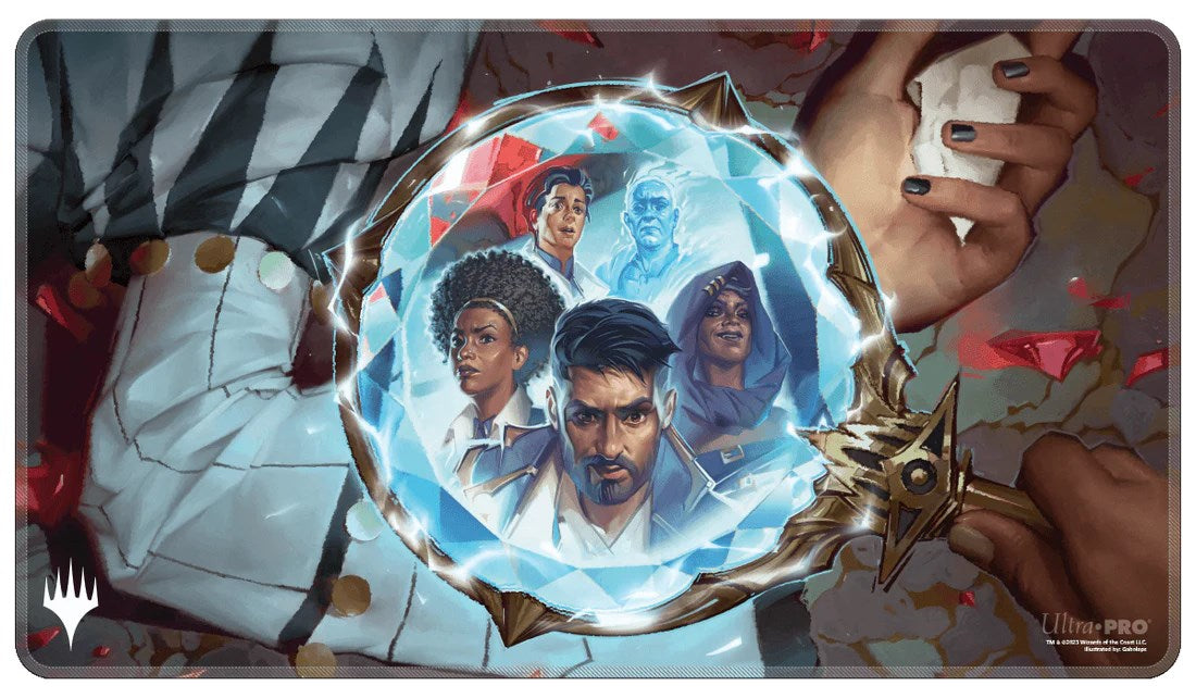 Murders at Karlov Manor Key Art Holofoil Standard Gaming Playmat for Magic: The Gathering