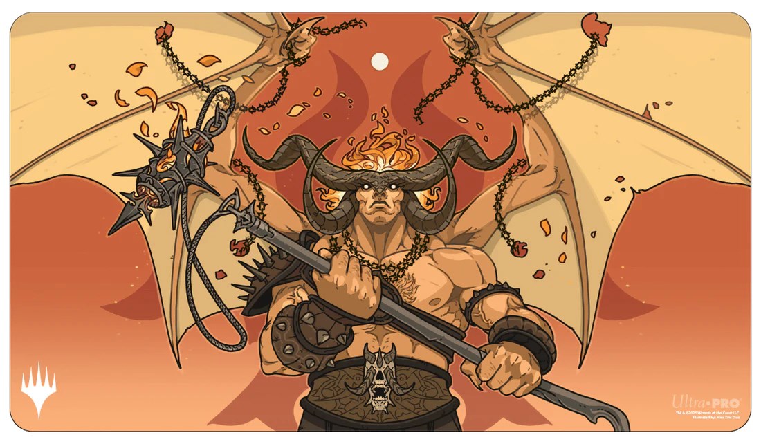 Murders at Karlov Manor Rakdos, Patron of Chaos Standard Gaming Playmat for Magic: The Gathering