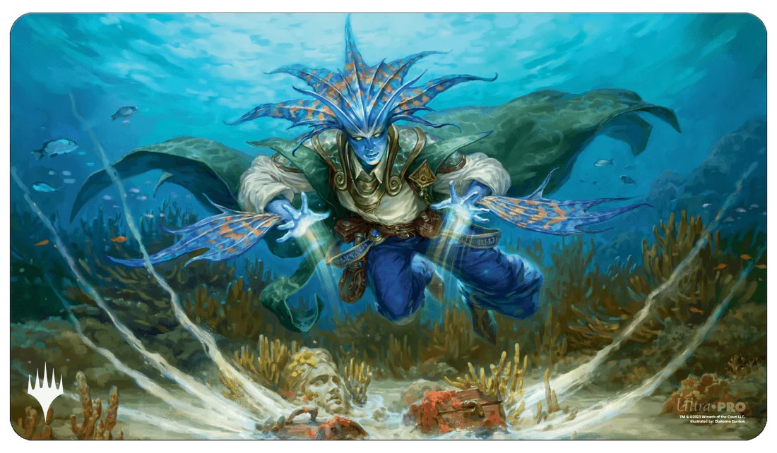 Murders at Karlov Manor Morska, Undersea Sleuth Standard Gaming Playmat for Magic: The Gathering