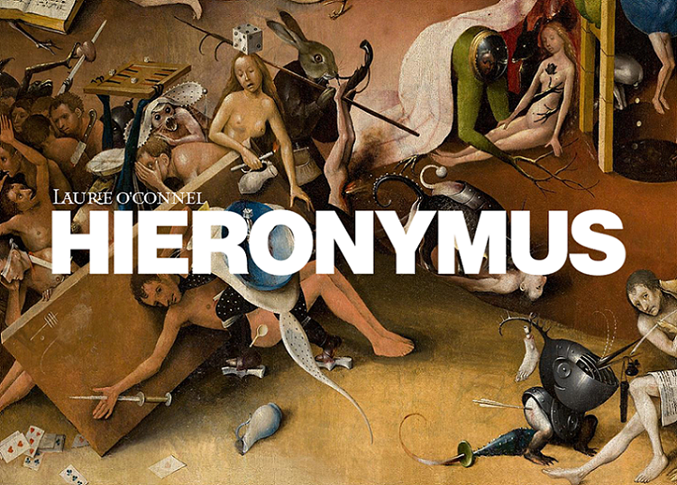 HIERONYMUS Garden of Earthly Delights Edition packaging with medieval painting artwork.