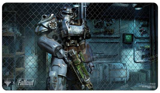 Fallout Puresteel Paladin Standard Gaming Playmat for Magic: The Gathering