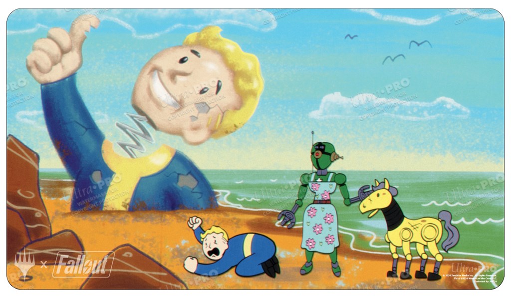 Fallout Ravages of War Standard Gaming Playmat for Magic: The Gathering