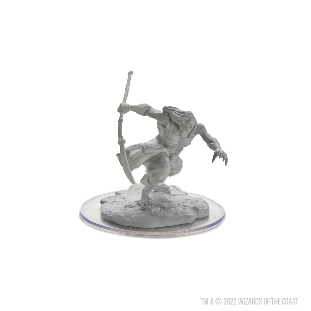 Unpainted Dungeons & Dragons Nolzurs Marvelous Miniatures Oni figure.