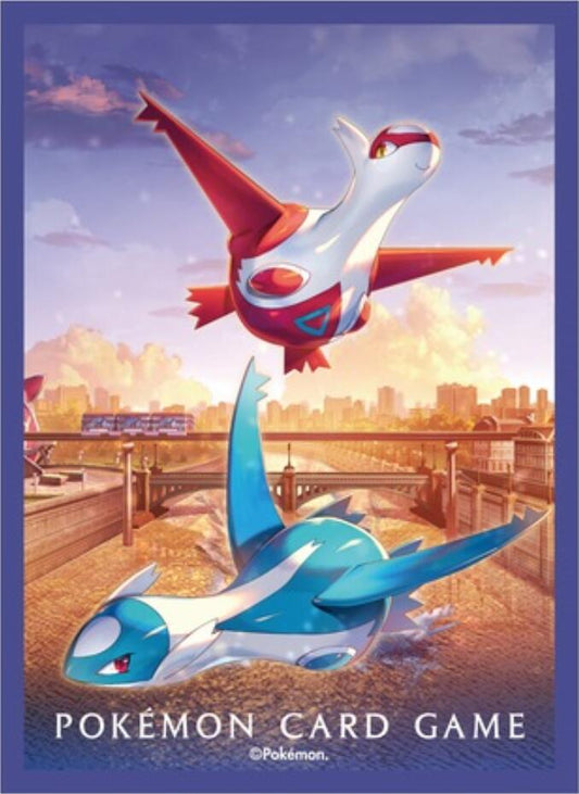 Pokemon TCG: Pokemon Center Japan Exclusive Card Sleeves - Latias & Latios Assist (64-Pack)