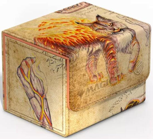 Magic: The Gathering Bloomburrow Sidewinder 100+ Xenoskin Deck Box - Sunspine Lynx