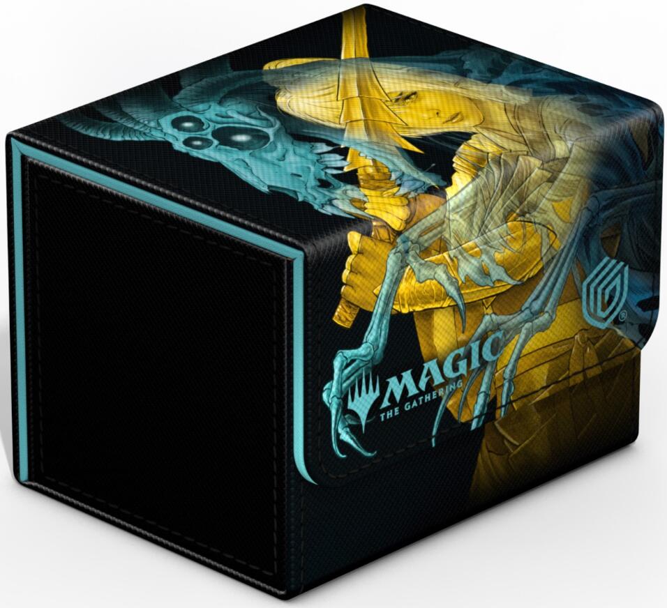 Magic: The Gathering Duskmourn Sidewinder 100+ Xenoskin Deck Box - The Wandering Rescuer