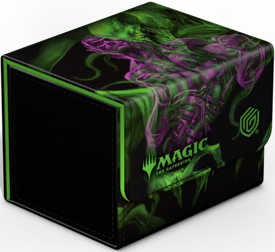 Magic: The Gathering Duskmourn Sidewinder 100+ Xenoskin Deck Box - Tyvar, the Pummeler