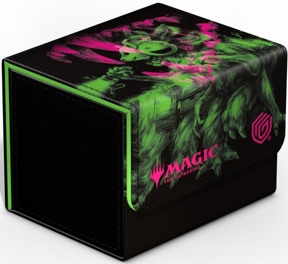 Magic: The Gathering Duskmourn Sidewinder 100+ Xenoskin Deck Box - Kona, Rescue Beastie