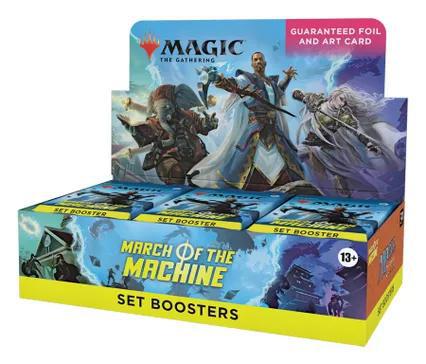 March of the Machine Set Booster Display