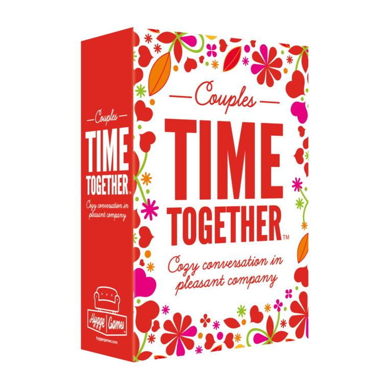 Time Together Couples card game box on a white background.