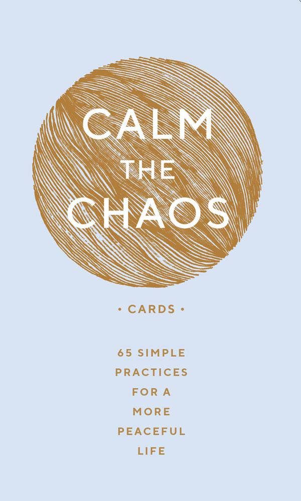 Calm the Chaos Cards, set of 65 mindfulness cards for stress relief and daily routines.