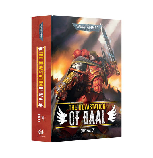 The Devastation of Baal (Hardback), a Warhammer 40,000 novel featuring Blood Angels and Hive Fleet Leviathan.