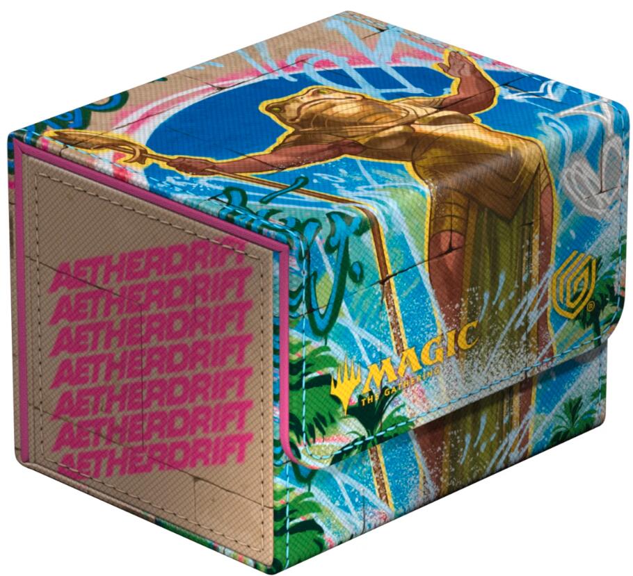 Magic: The Gathering Aetherdrift Sidewinder 100+ Xenoskin Deck Box - Sab-Sunen, Luxa Embodied