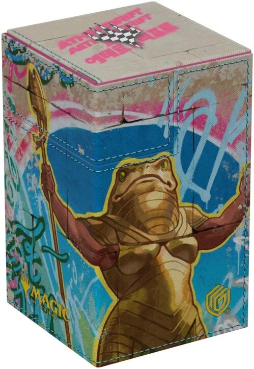 Magic: The Gathering Aetherdrift Flip 'n' Tray Deck Case XenoSkin - Sab-Sunen, Luxa Embodied (Holds 100+)